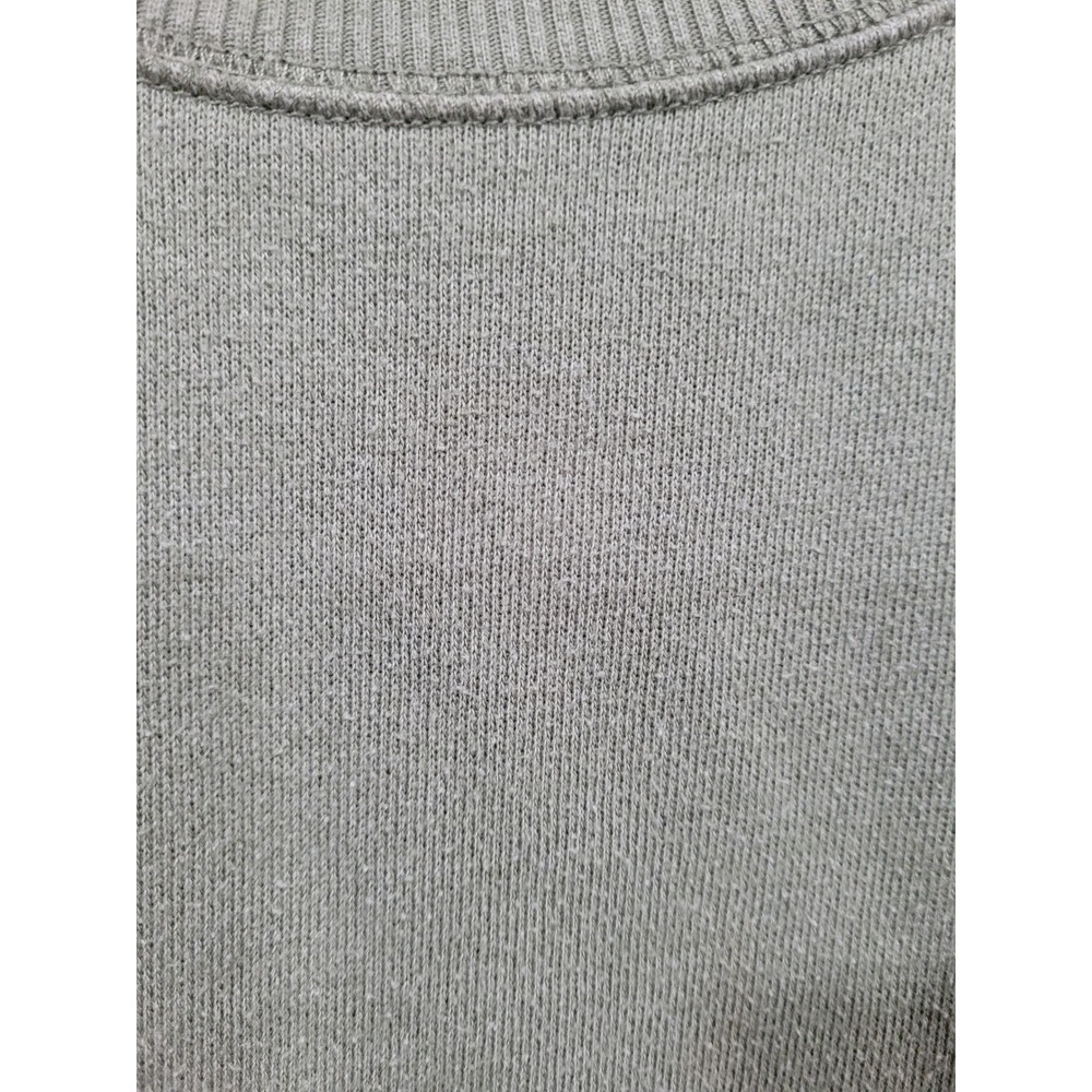 Aerie Womens Olive Green Oversized Raglan Crewneck Sweatshirt Medium #23 - Picture 3 of 6